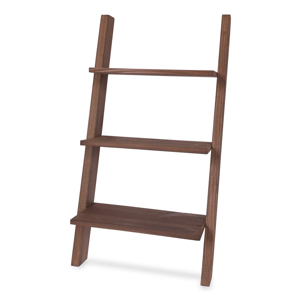 Amazon.co.jp: はしご階段型 ラダーシェルフ ブラウン 大 立て掛け